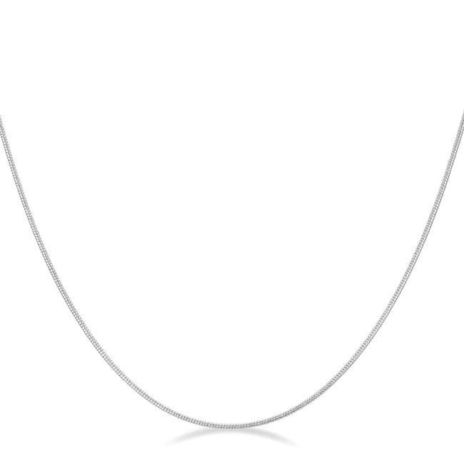 Interlocked Silver Chain
