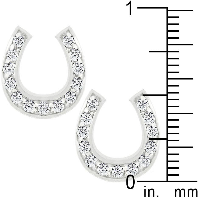 Horseshoe Stud Earrings