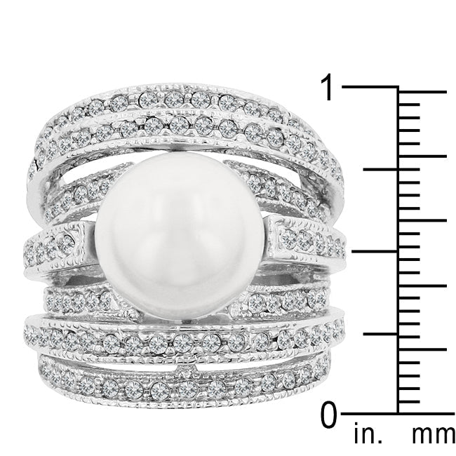 Right-Hand Pearl Ring