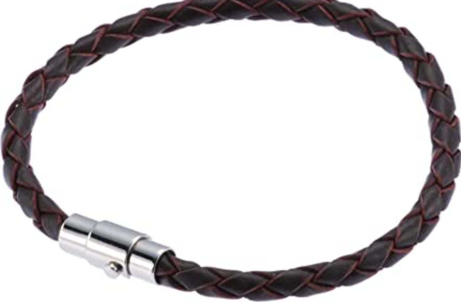 Leather Bracelet with magnetic clasp